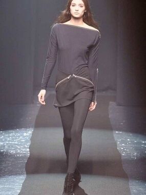 Maison Martin Margiela Iconic Double Zipper Mini Skirt